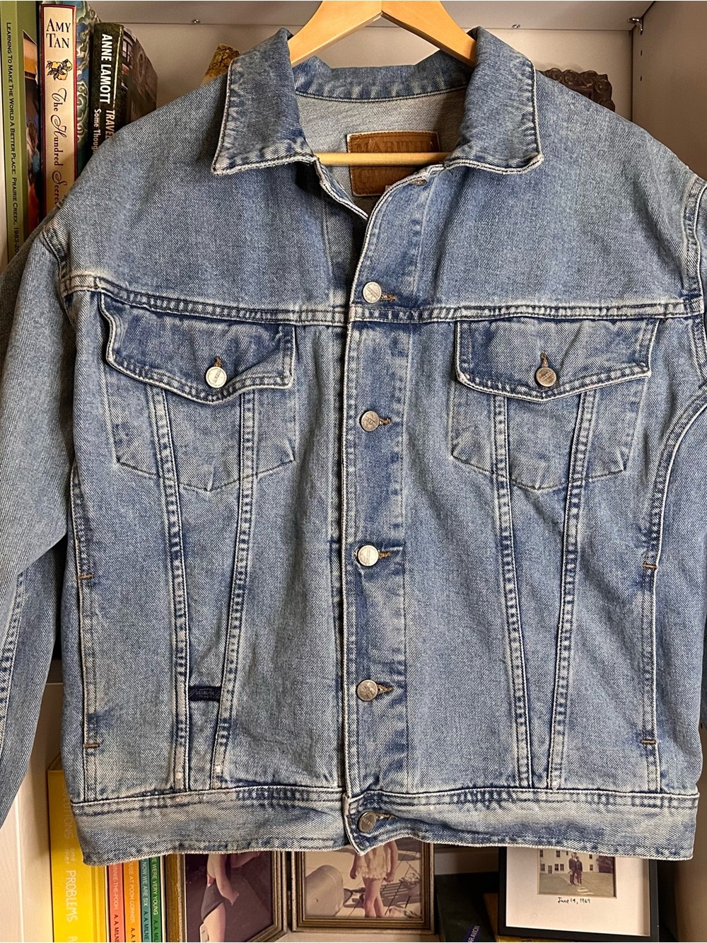 Marithe Francois Girbaud Vintage Late 80’s Trucker Jacket. Size S
